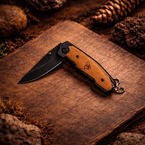AAR Knive Wood Folding Knife