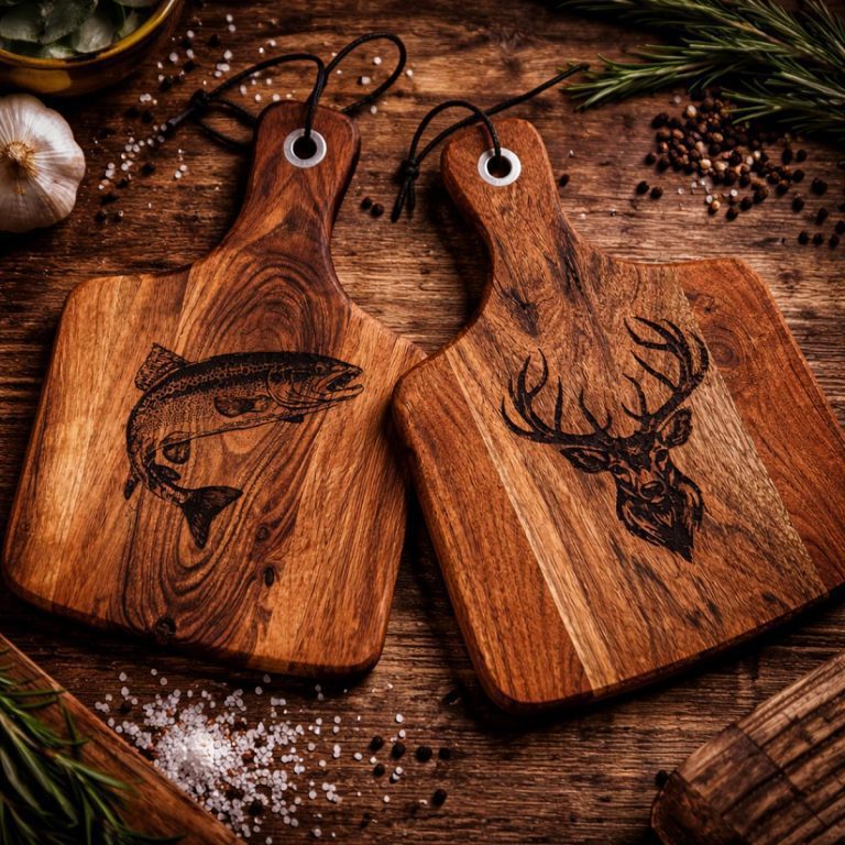 AAR Knive Engraved Cutting Boards
