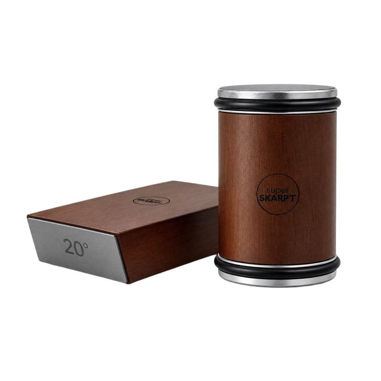 Superskarpt rolling sharpener in brown